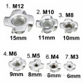 Stainless Steel Four Claw Tee Nut